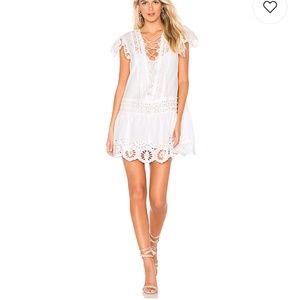 Free People Esperanza Eyelet Mini Dress